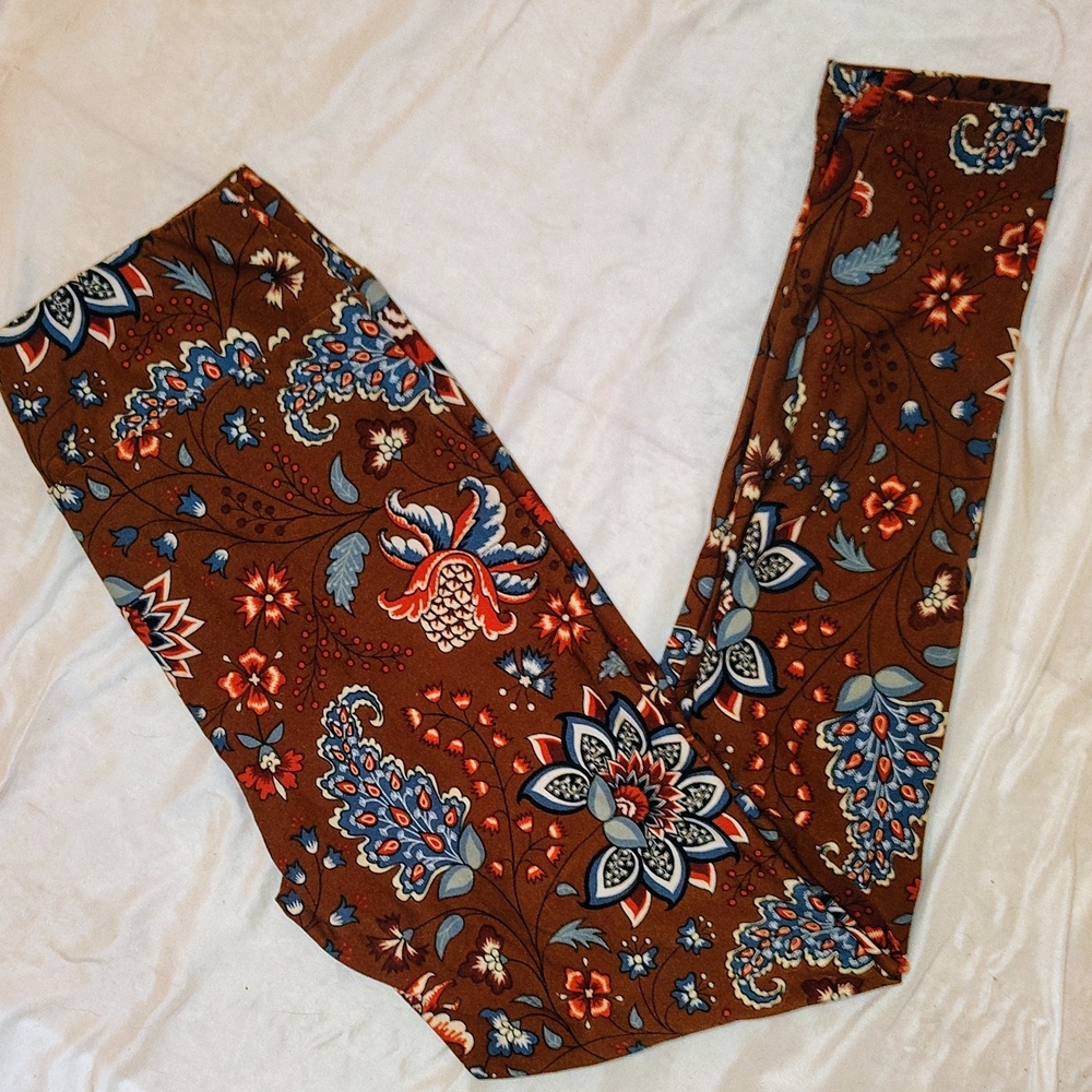 Floral Patterned Leggings